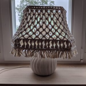 makramee lamp